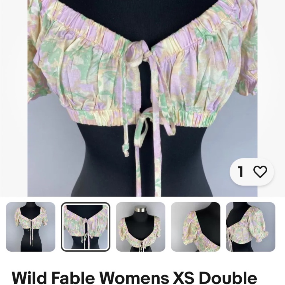 Wild Fable Womens boho top